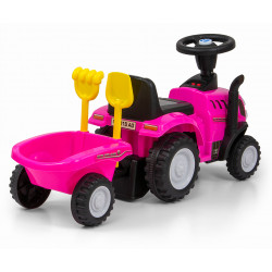 Milly Mally New Holland T7 Traktor - Jeździk | PINK