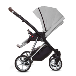 BabyActive MUSSE ULTRA - Wózek Głęboko-Spacerowy | zestaw 3w1 | ZEN/CHROM