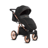 BabyActive Mommy Glossy - Wózek Głęboko-Spacerowy | zestaw 2w1 | ROSE GOLD