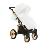 BabyActive Mommy Glossy White - Wózek Głęboko-Spacerowy | zestaw 2w1 | GOLD
