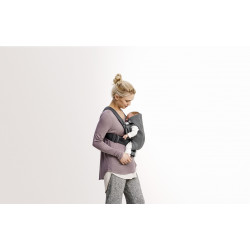 BabyBjorn Mini 3D Jersey - Nosidełko | JASNY BEŻ