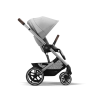 Cybex New Balios S Lux SLV - Wózek Głęboko-Spacerowy | zestaw 2w1 | LAVA GREY