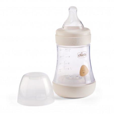 Chicco - Butelka antykolkowa ze smoczkiem Perfect5 150 ml | BEIGE