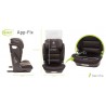 4Baby App-Fix i-size - Fotelik samochodowy 15-36 KG | BLACK