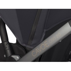 Cavoe Osis 2.0 - Kompaktowy wózek głęboko-spacerowy | zestaw 2w1 | IRON