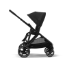 Cybex Gazelle S BLK 2023 - Wózek Głęboko-Spacerowy | zestaw 2w1 | MOON BLACK