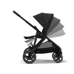 Cybex Gazelle S - Wózek Głęboko-Spacerowy | zestaw 2w1 | MOON BLACK BLK