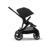 Cybex Gazelle S BLK 2023 - Wózek Głęboko-Spacerowy | zestaw 2w1 | MOON BLACK