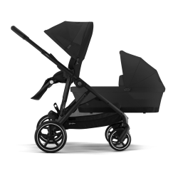 Cybex Gazelle S - Wózek Głęboko-Spacerowy | zestaw 2w1 | MOON BLACK BLK