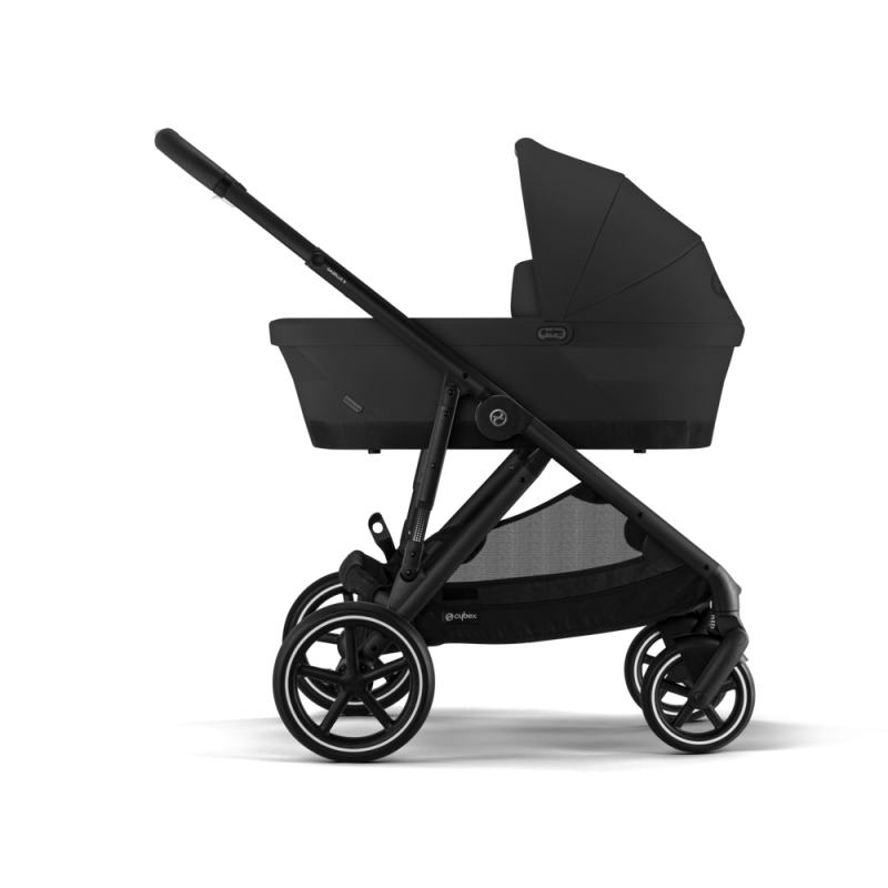 Cybex Gazelle S - Wózek Głęboko-Spacerowy | zestaw 2w1 | MOON BLACK BLK