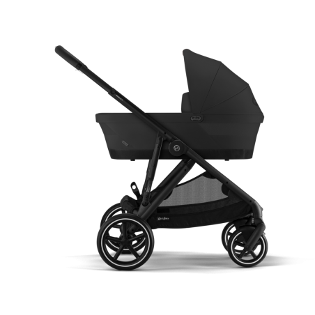 Cybex Gazelle S - Wózek Głęboko-Spacerowy | zestaw 2w1 | MOON BLACK BLK