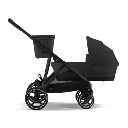 Cybex Gazelle S - Wózek Głęboko-Spacerowy | zestaw 2w1 | MOON BLACK BLK