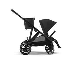 Cybex Gazelle S BLK 2023 - Wózek Głęboko-Spacerowy | zestaw 2w1 | MOON BLACK