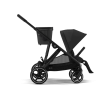 Cybex Gazelle S BLK 2023 - Wózek Głęboko-Spacerowy | zestaw 2w1 | MOON BLACK