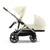Cybex Gazelle S TPE 2023 - Wózek Głęboko-Spacerowy | zestaw 2w1 | SEASHELL BEIGE