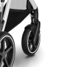 Cybex Gazelle S SLV 2023 - Wózek bliźniaczy Rok po Roku | zestaw 2w1 | LAVA GREY