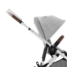 Cybex Gazelle S SLV 2023 - Wózek spacerowy dla bliźniąt | LAVA GREY
