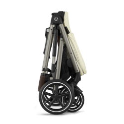 Cybex Gazelle S TPE 2023 - Wózek spacerowy dla bliźniąt | SEASHELL BEIGE