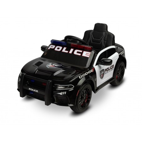 Toyz Dodge Charger - Samochód na akumulator | POLICJA BLACK