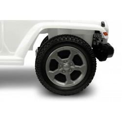 Toyz Jeep Rubicon - Jeździk | WHITE