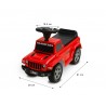 Toyz Jeep Rubicon - Jeździk | WHITE