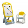 Toyz Tablica Edukacyjna z krzesełkiem TED | YELLOW