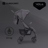 Euro-Cart Volt Pro Black Edition - Wózek spacerowy | IRON