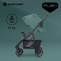 Euro-Cart Flex Black Edition - Wózek spacerowy | MINERAL