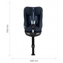 Cybex Sirona Gi i-Size - Obrotowy fotelik samochodowy 0-18 KG | LAVA GREY