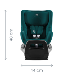 Britax Romer Dualfix Pro M - Obrotowy fotelik samochodowy 0-18 KG | ATLANTIC GREEN