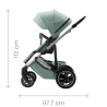 Britax Romer SMILE 5Z - Wózek Głęboko-Spacerowy | zestaw 2w1 | GALAXY BLACK / BLACK