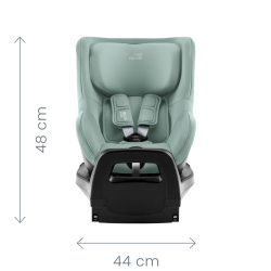 Britax Romer Dualfix 5Z - Obrotowy fotelik samochodowy 0-18 KG | siedzisko bez bazy | GOLDEN COGNAC