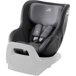 Britax Romer Dualfix 5Z - Obrotowy fotelik samochodowy 0-18 KG | siedzisko bez bazy | MIDNIGHT GREY
