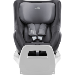Britax Romer Dualfix 5Z - Obrotowy fotelik samochodowy 0-18 KG | siedzisko bez bazy | MIDNIGHT GREY