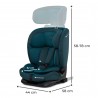 Kinderkraft Oneto3 i-size - Fotelik samochodowy 9-36 KG | HARBOR BLUE
