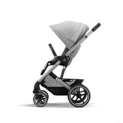 Cybex New Balios S Lux SLV - Wózek Głęboko-Spacerowy | zestaw 3w1 | LAVA GREY