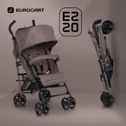 Euro-Cart Ezzo - Wózek spacerowy typu "parasolka" | TAUPE