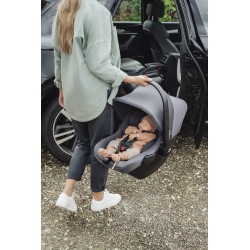 Britax Romer Baby-Safe Core - Fotelik samochodowy 0-13 KG | zestaw z bazą Core |FROST GREY