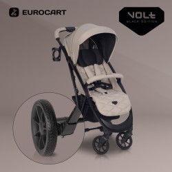 Euro-Cart Volt Pro Black Edition - Wózek spacerowy | FOSSIL