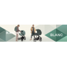 Adamex Blanc LUX - Wózek Głęboko-Spacerowy | zestaw 2w1 | PS-18 LUX