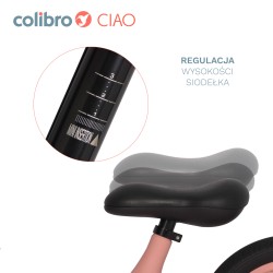 Colibro CIAO - Rowerek biegowy | ROSE GOLD