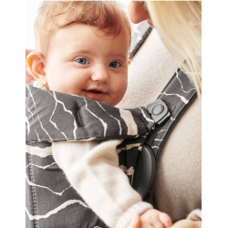BabyBjorn Mini Cotton - Nosidełko | CIEMNOPURPUROWY