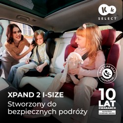 Kinderkraft Xpand 2 - Fotelik samochodowy 15-36 KG | CHERRY PEARL