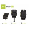 4Baby Enzo-fix i-size - Fotelik samochodowy 0-36 KG | BLACK