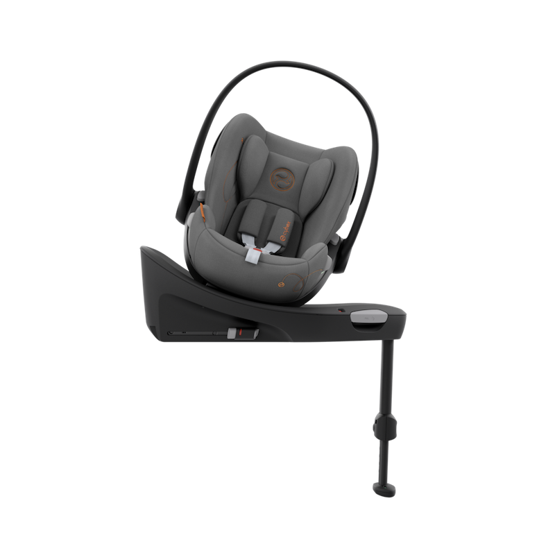 Cybex Cloud G - Rozkładany fotelik samochodowy 40-87 CM | zestaw z bazą | LAVA GREY ****ADAC