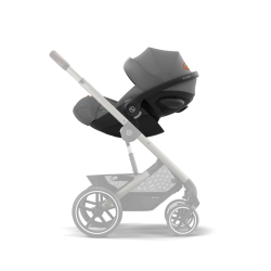 Cybex Cloud G - Rozkładany fotelik samochodowy 40-87 CM | zestaw z bazą | LAVA GREY ****ADAC