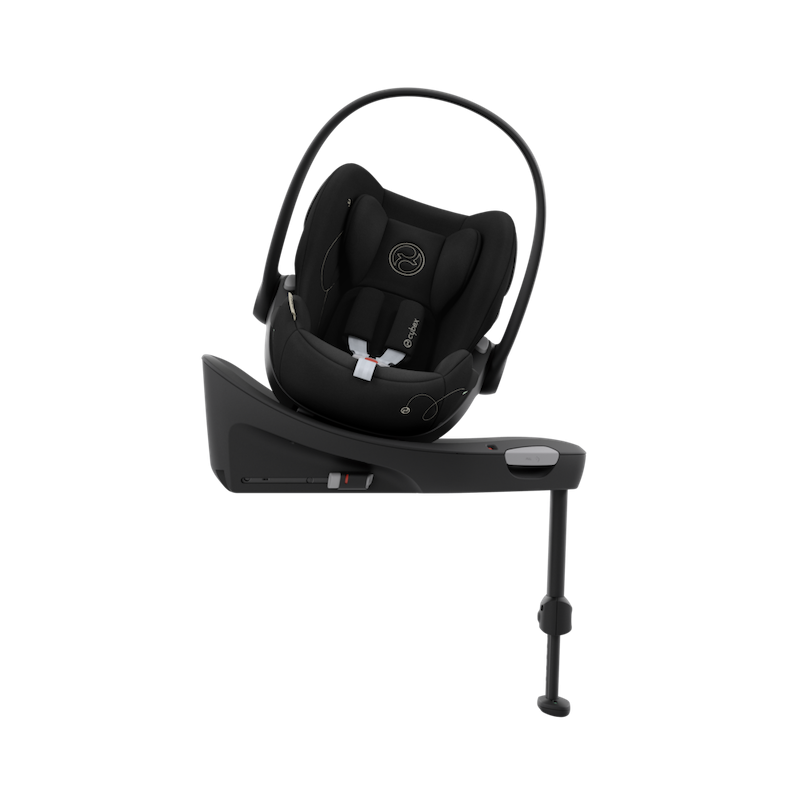 Cybex Cloud G - Rozkładany fotelik samochodowy 40-87 CM | zestaw z bazą | MOON BLACK ****ADAC