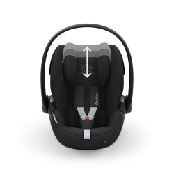 Cybex Cloud G - Rozkładany fotelik samochodowy 40-87 CM | zestaw z bazą | MOON BLACK ****ADAC