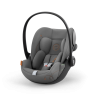 Cybex Cloud G - Rozkładany fotelik samochodowy 40-87 CM | zestaw z bazą | LAVA GREY ****ADAC