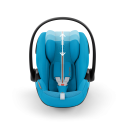 Cybex Cloud G - Rozkładany fotelik samochodowy 40-87 CM | zestaw z bazą | PLUS BEACH BLUE ****ADAC